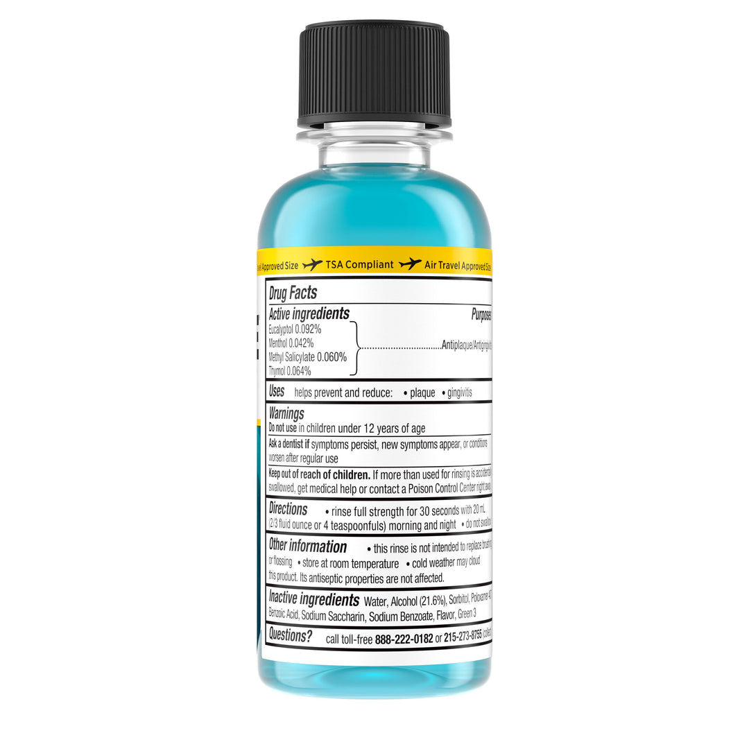 Listerine Cool Mint Thousand Antiseptic-3.2 fl oz.s-12/Box-2/Case