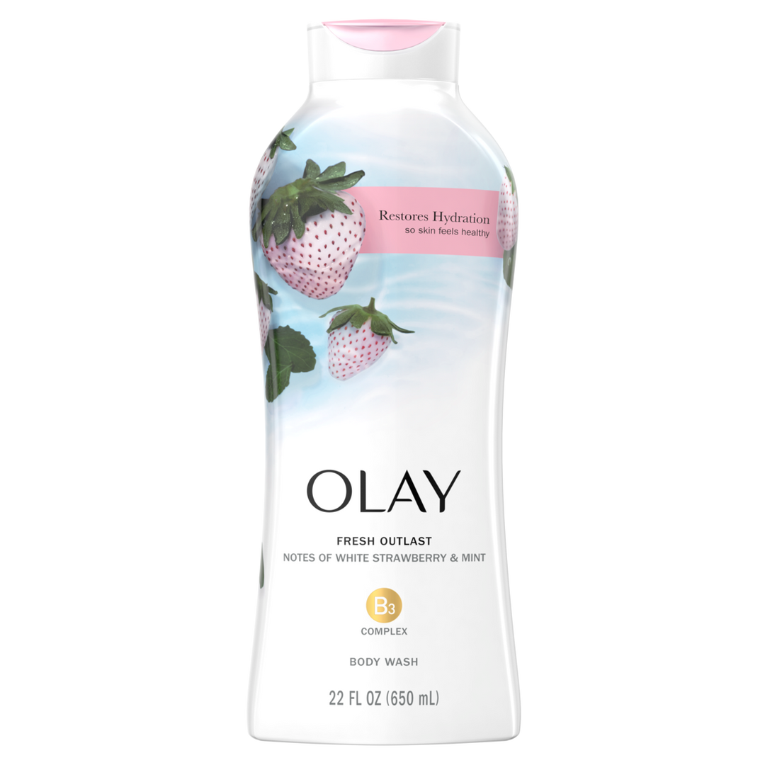 Olay Body Wash Fresh Outlast 22 oz.-22 fl oz.s-4/Case