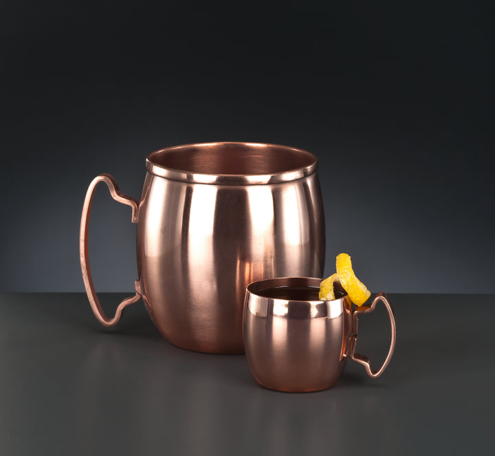 World Tableware Moscow Mule 14 Oz Mug W/Copper Finish-12 Each-1/Case