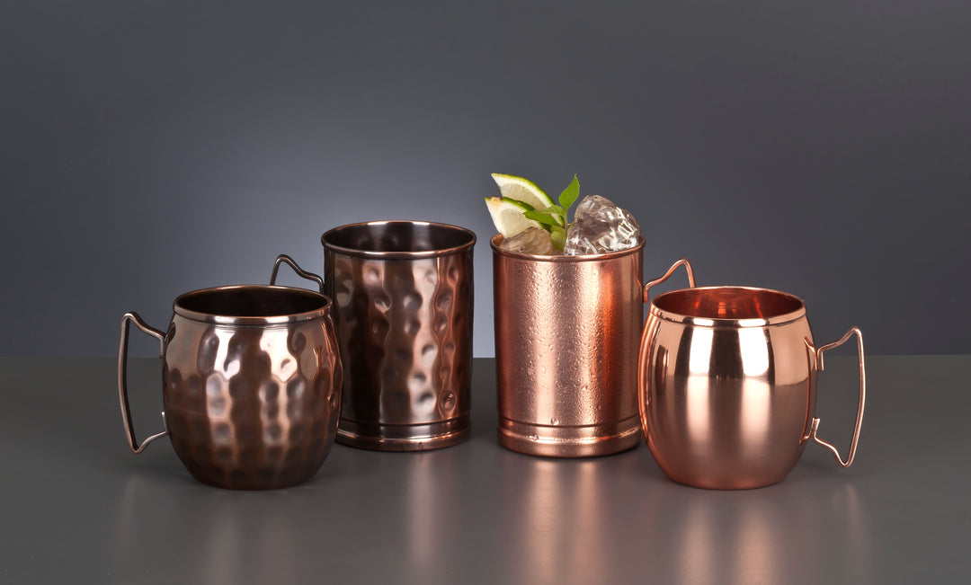 World Tableware Moscow Mule 14 Oz Mug W/Copper Finish-12 Each-1/Case
