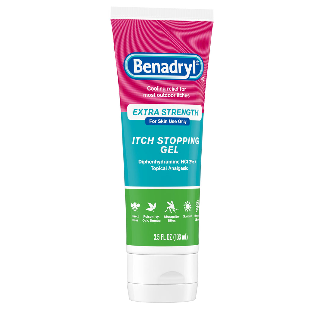 Benadryl Benadryl Extra Strength Itch Stopping Gel-3.5 fl oz.s-6/Box-4/Case