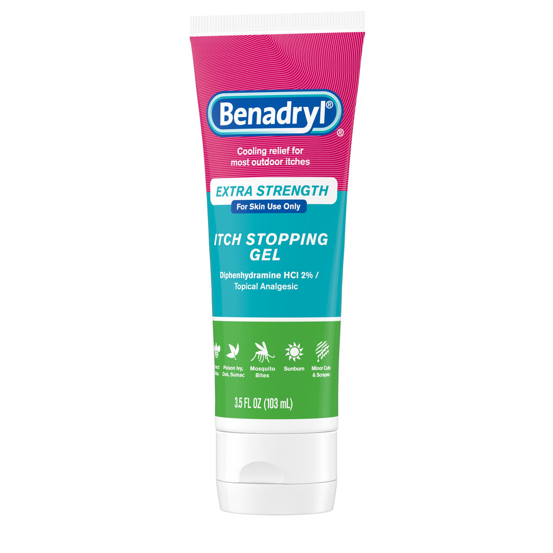 Benadryl Benadryl Extra Strength Itch Stopping Gel-3.5 fl oz.s-6/Box-4/Case