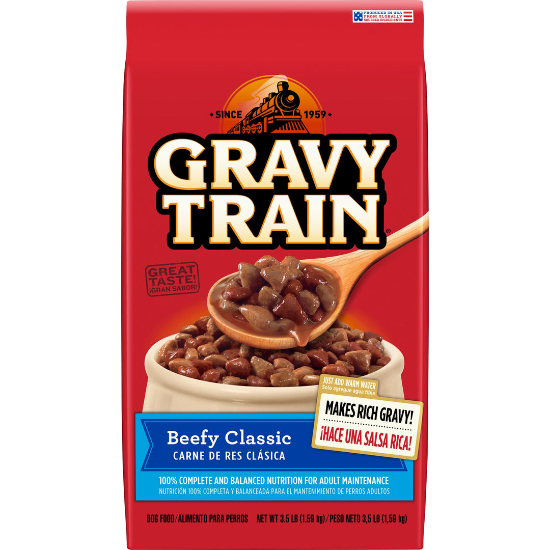 Gravy Train Beefy Classic-3.5 lb.-4/Case