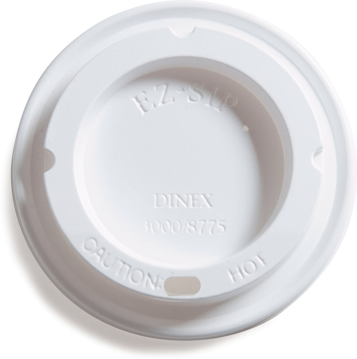 Dinex Ez Sip Lid For 5000 Mug-3.5 Inch-1/Box-1000/Case