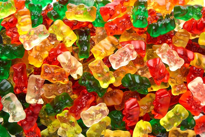 Haribo Goldbears Confectionery Gummy Candy Bulk-5 lb.-6/Case