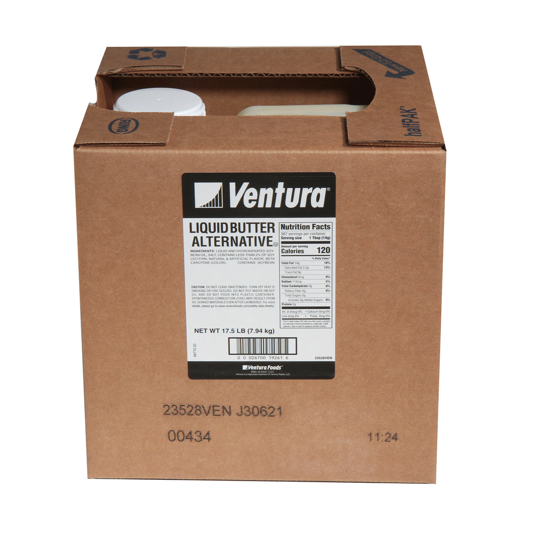 Ventura Oil Liquid Butter Alternative Jug-17.5 lb.