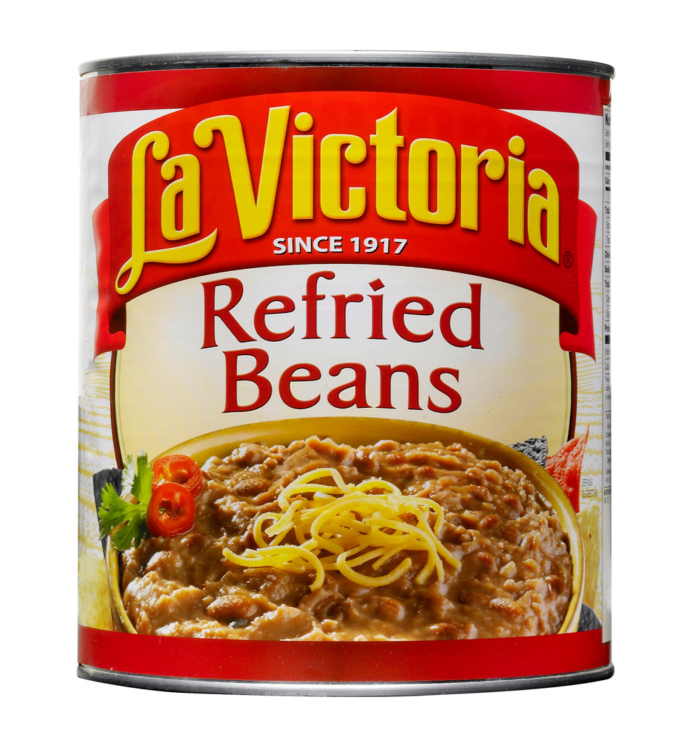 La Victoria Bean Refried-112 oz.-6/Case