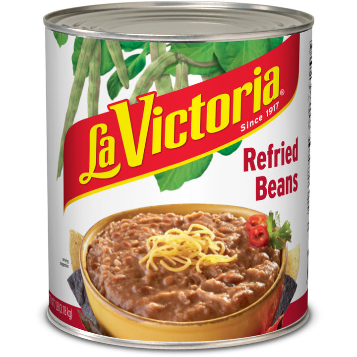 La Victoria Bean Refried-112 oz.-6/Case
