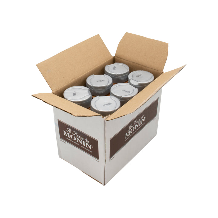 Monin Dark Chocolate Sauce-12 fl oz.s-1/Box-6/Case