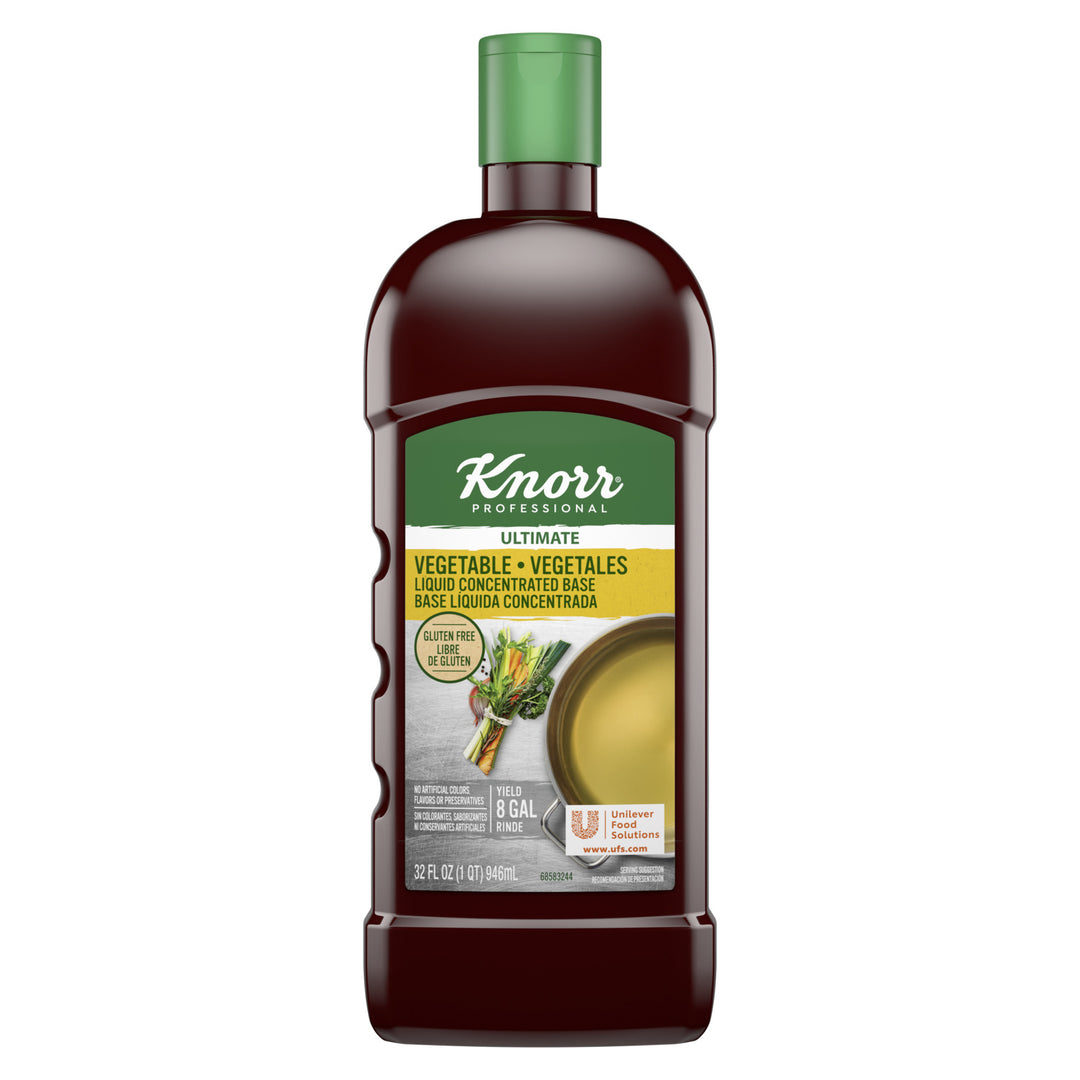 Knorr Liquid Concentrate Vegetable Base-32 fl oz.-4/Case