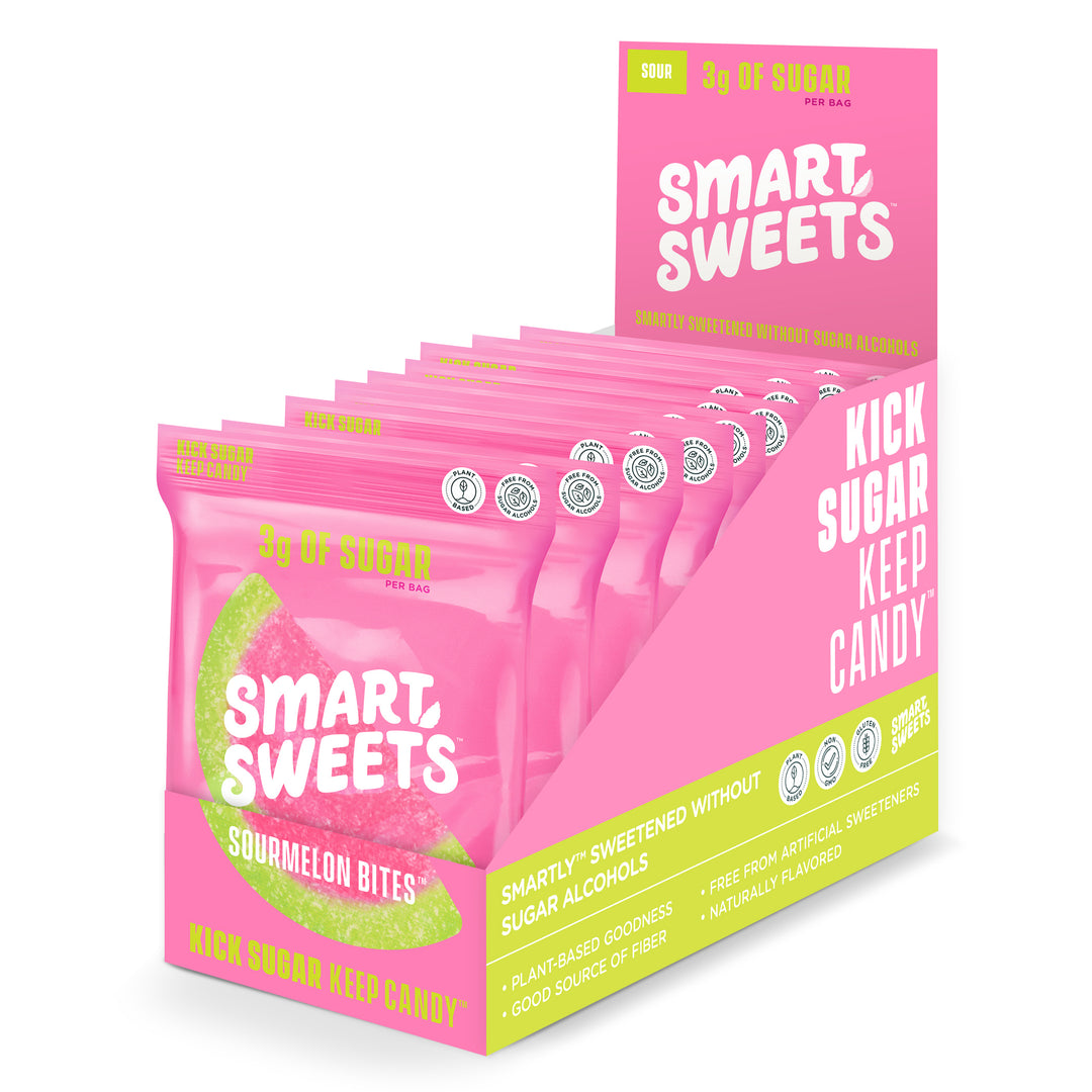 Smartsweets Sour Watermelon Gummy Candy-1.8 oz.-12/Box-6/Case