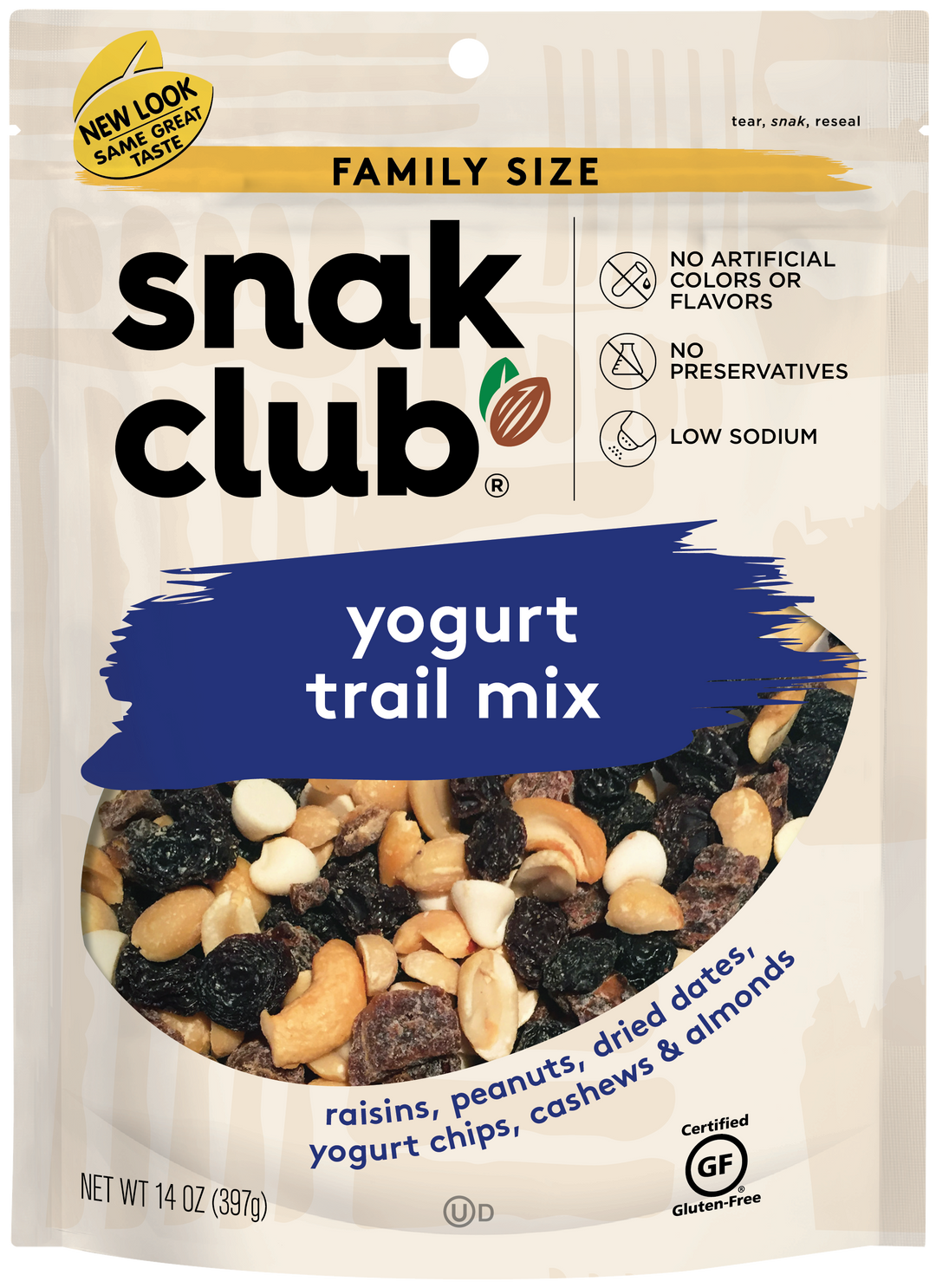 Snak Club Century Snacks Family Size Yogurt Nut Mix-1 Each-6/Case
