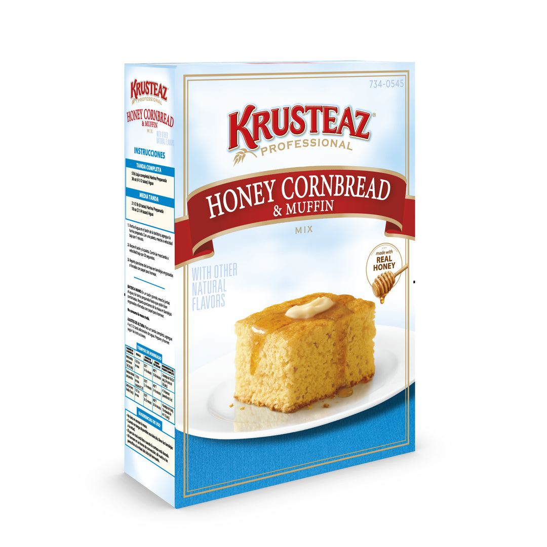 Krusteaz Professional Professional Honey Cornbread Mix-5 lb.-6/Case