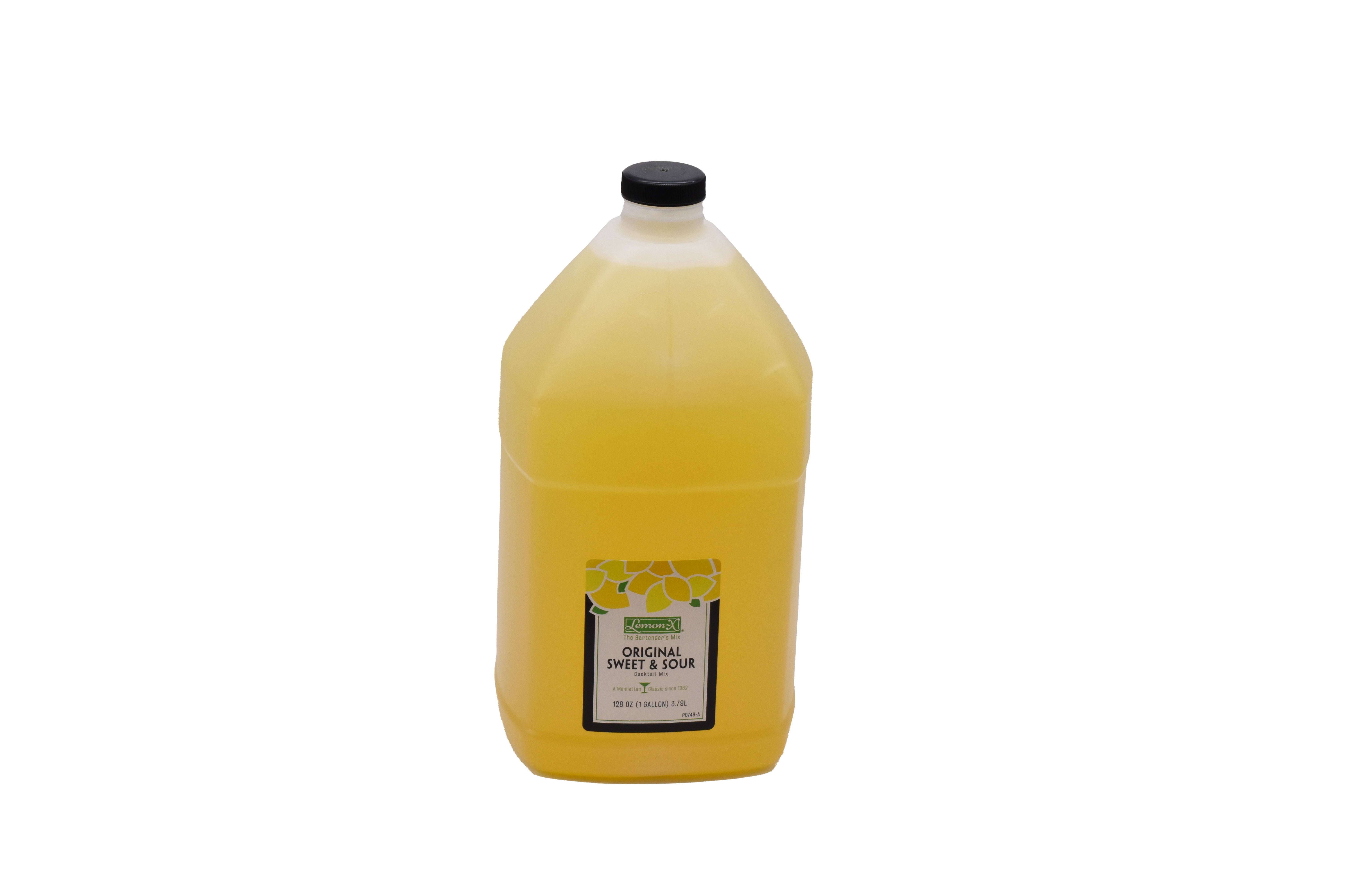 Lemon-X Sweet & Sour Mix-1 Gallon-4/Case MPN# 01000 – Round Eye Supply