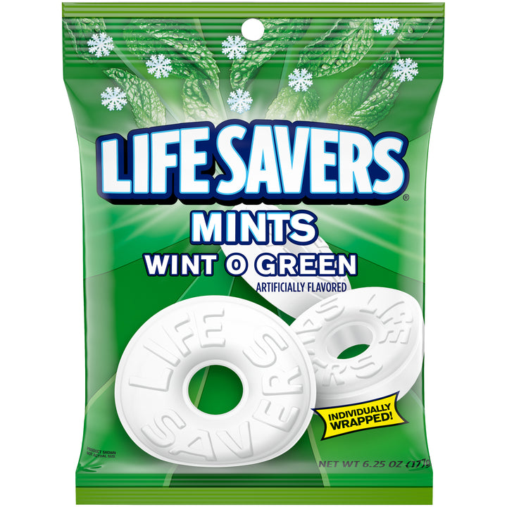 Lifesavers Wint-O-Green Candy-6.25 oz.-12/Case
