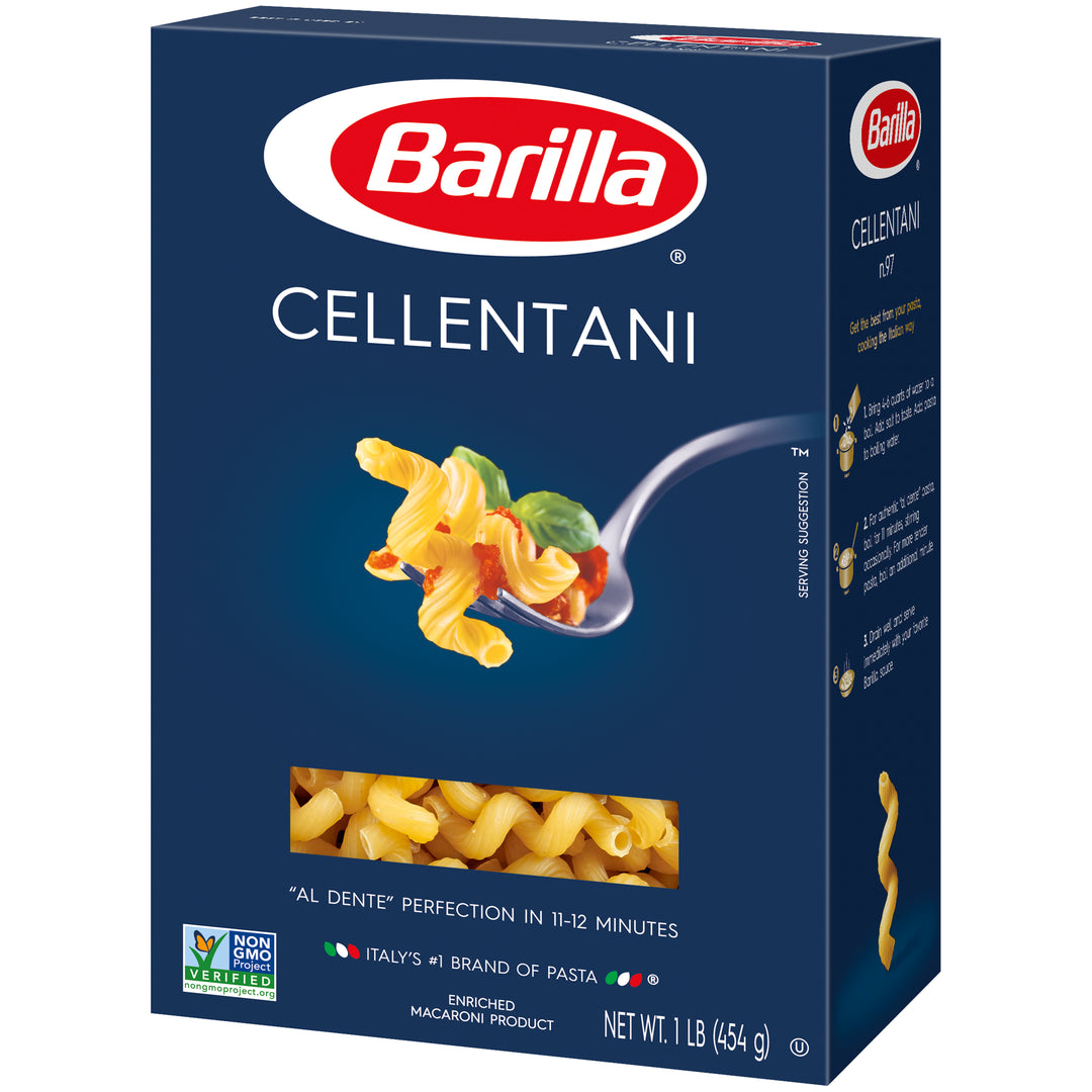 Barilla Cellentani Pasta-16 oz.-12/Case