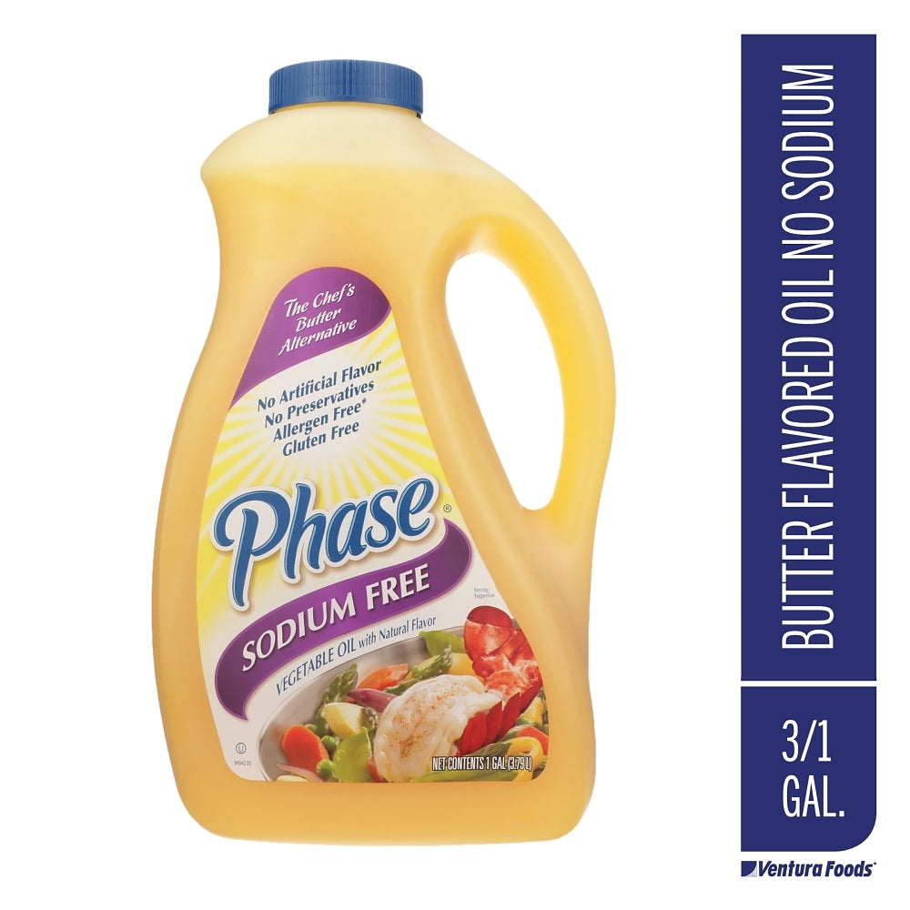 Phase Oil No Sodium Liquid-1 Gallon-3/Case