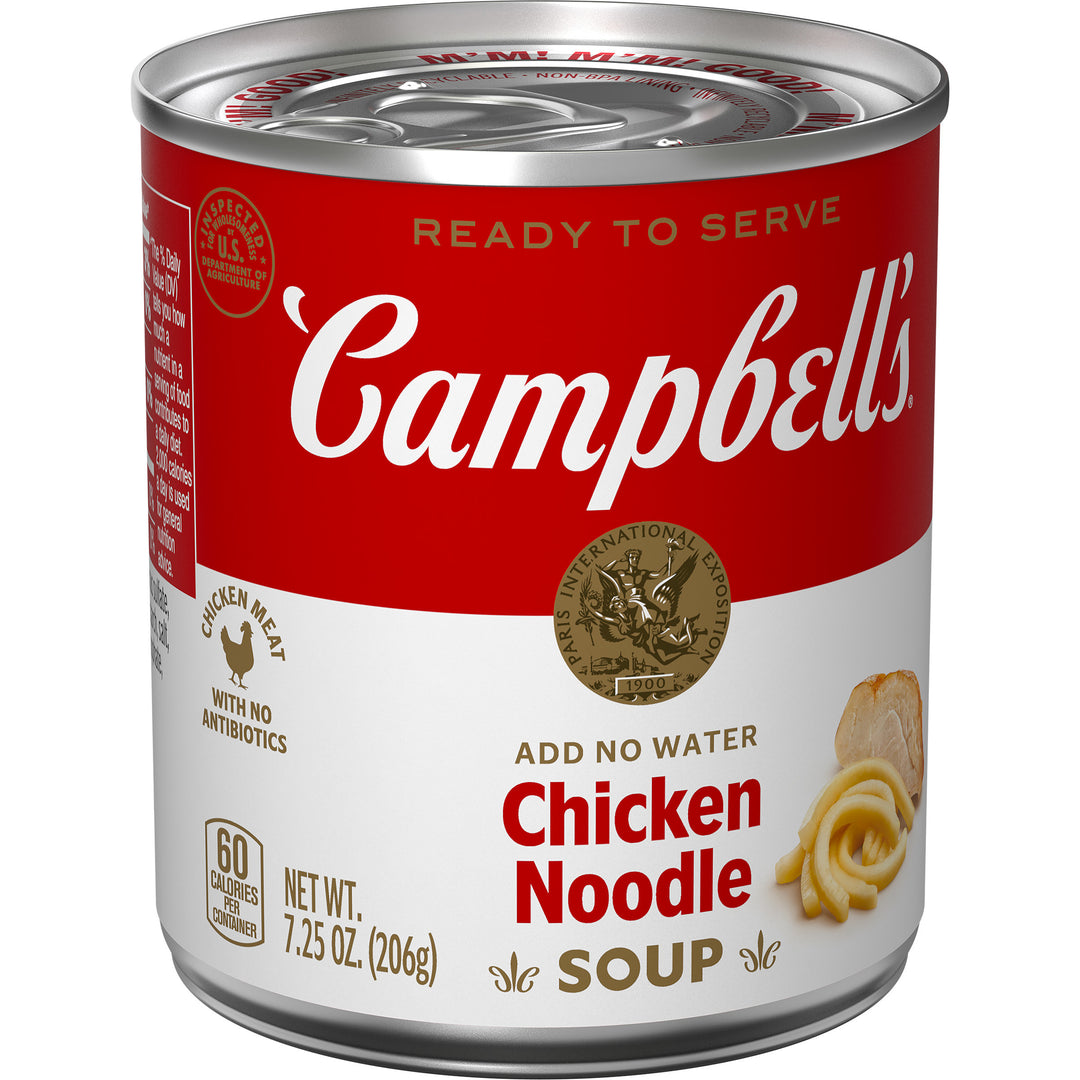 Campbell's Classic Chicken Noodle Shelf Stable Soup-7.25 oz.-24/Case