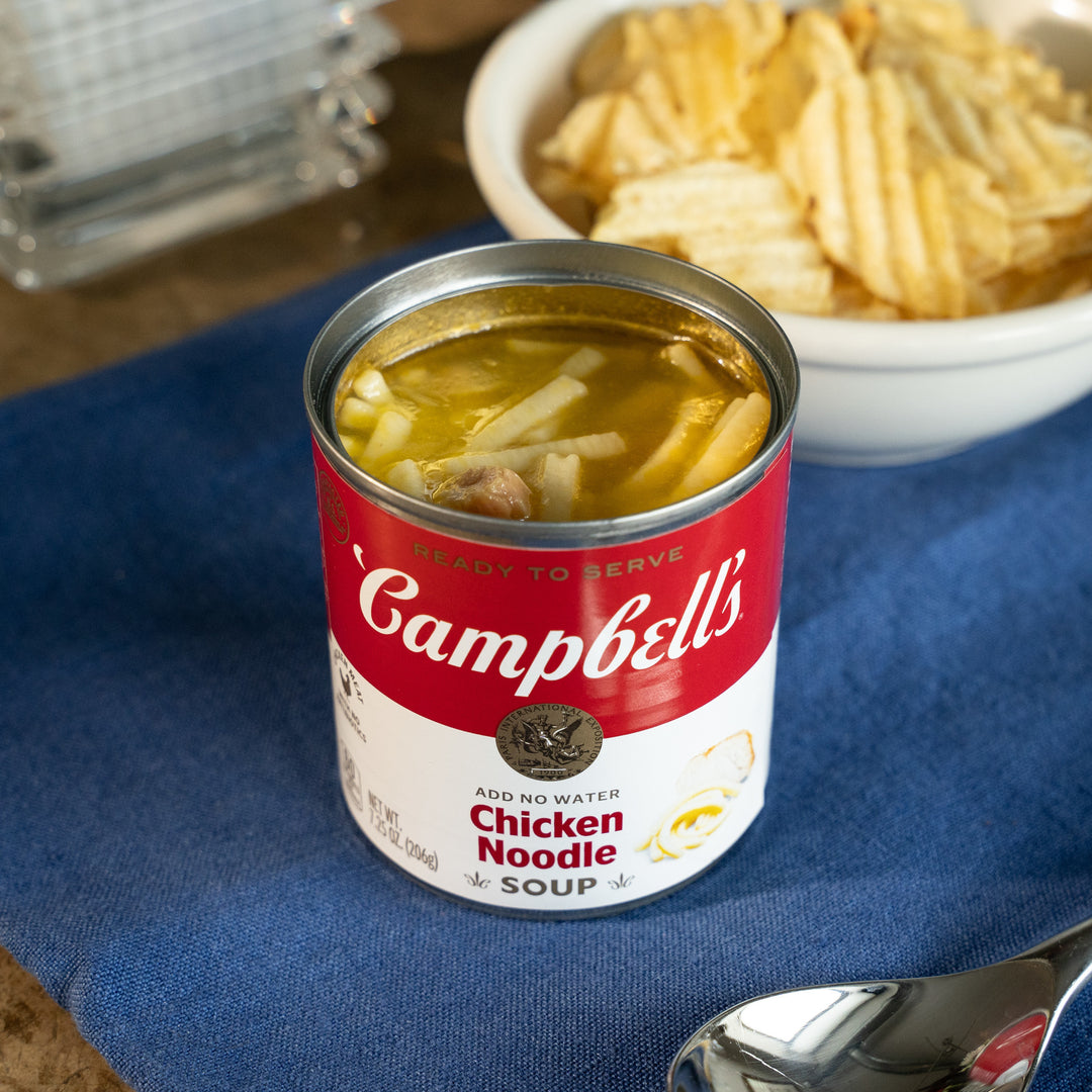 Campbell's Classic Chicken Noodle Shelf Stable Soup-7.25 oz.-24/Case