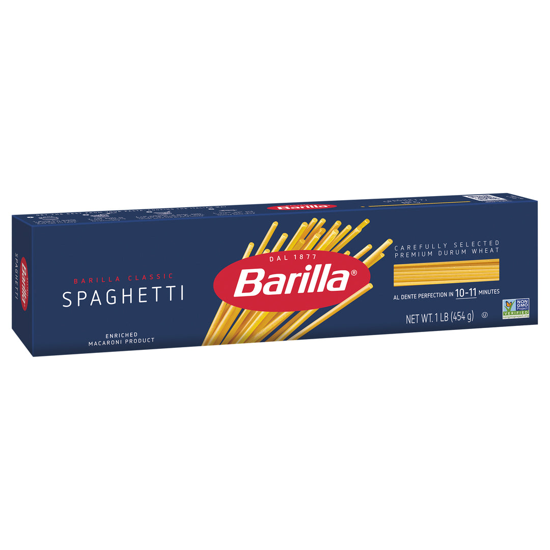 Barilla Spaghetti Pasta-16 oz.-20/Case