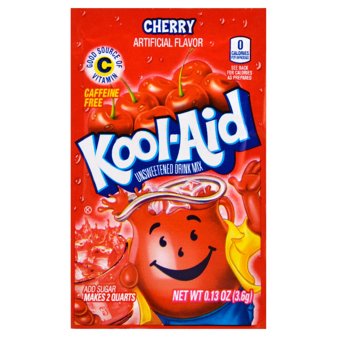 Kool-Aid Cherry Beverage-0.13 oz.-192/Case