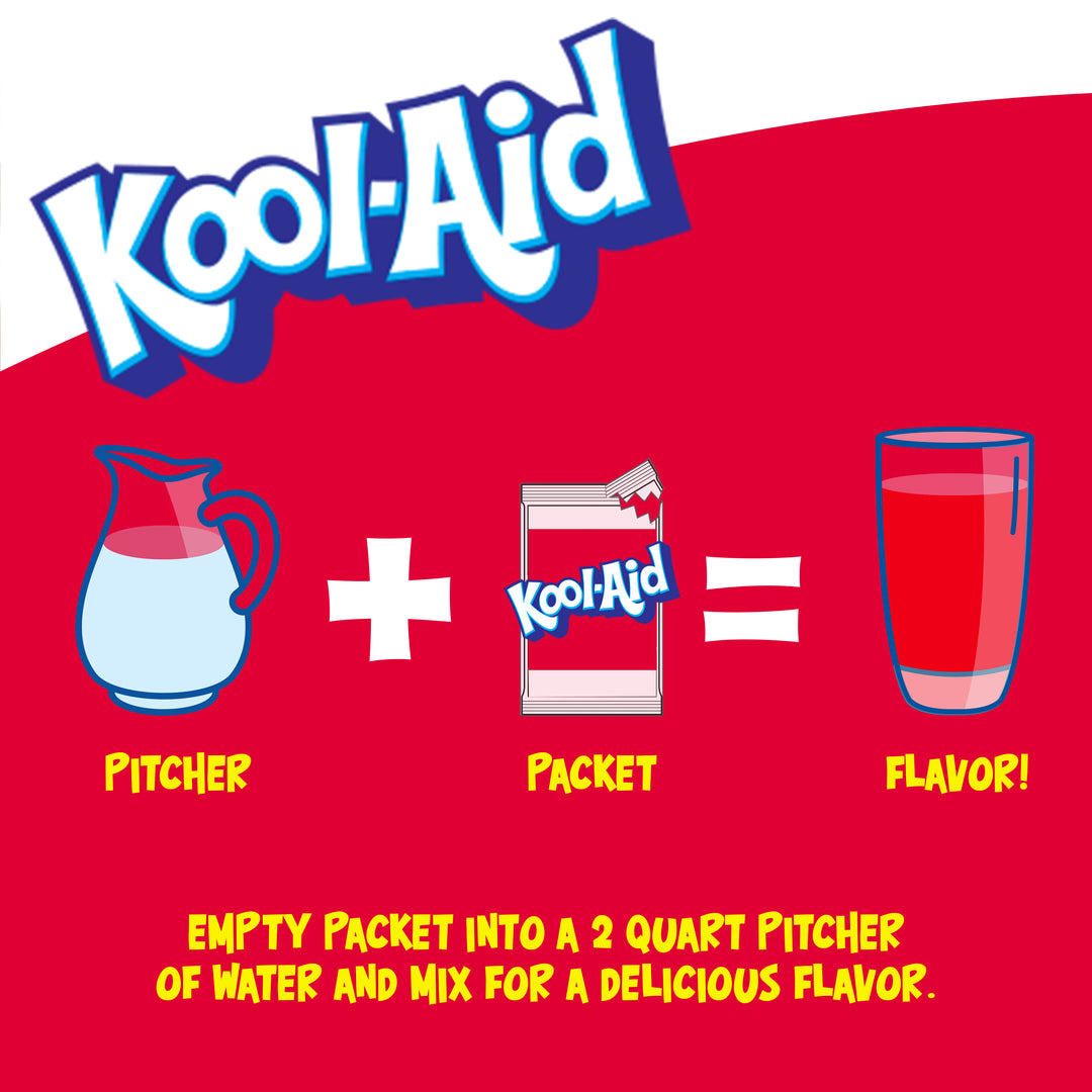 Kool-Aid Cherry Beverage-0.13 oz.-192/Case