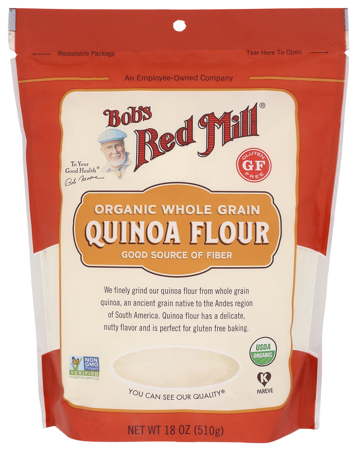 Bob's Red Mill Natural Foods Inc Organic Quinoa Flour-18 oz.-4/Case