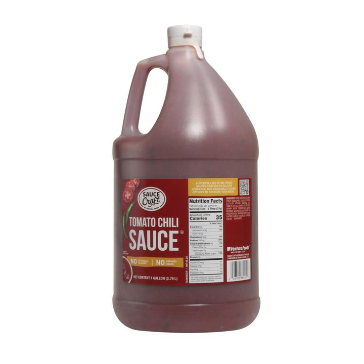 Sauce Craft Ventura Chili Sauce Relish Bulk-1 Gallon-4/Case