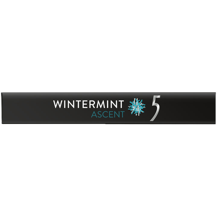 5 Gum Sugarfree Wintermint Ascent Stick Gum-15 Piece-10/Box-12/Case