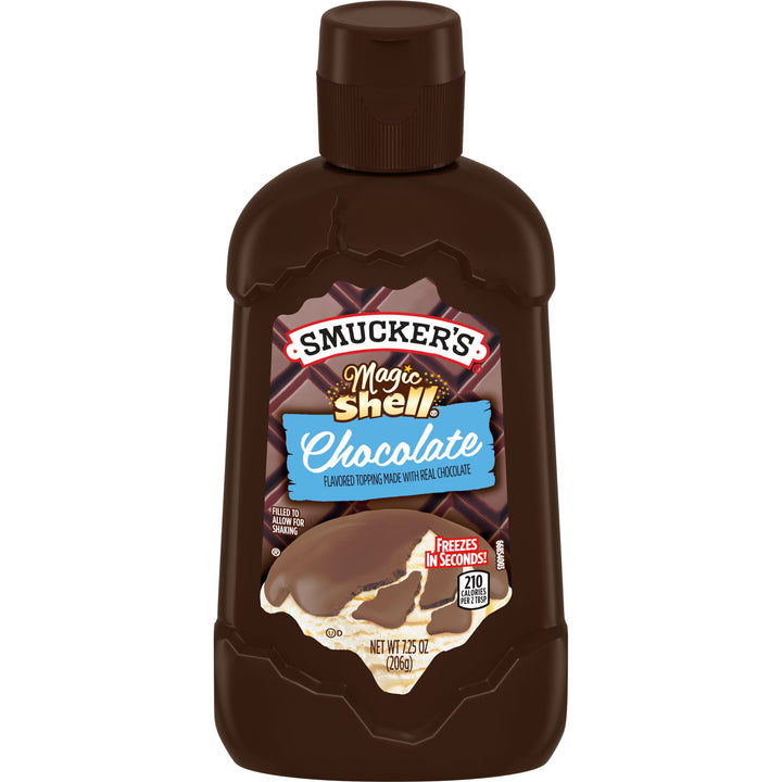 Smucker's Magic Shell Chocolate Topping-7.25 oz.-8/Case
