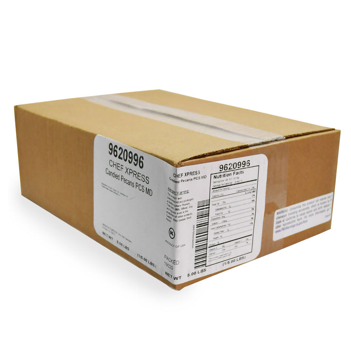 Baker's Select Baker's Select Candied Medium Pecan Pieces-5 lb.-1/Case