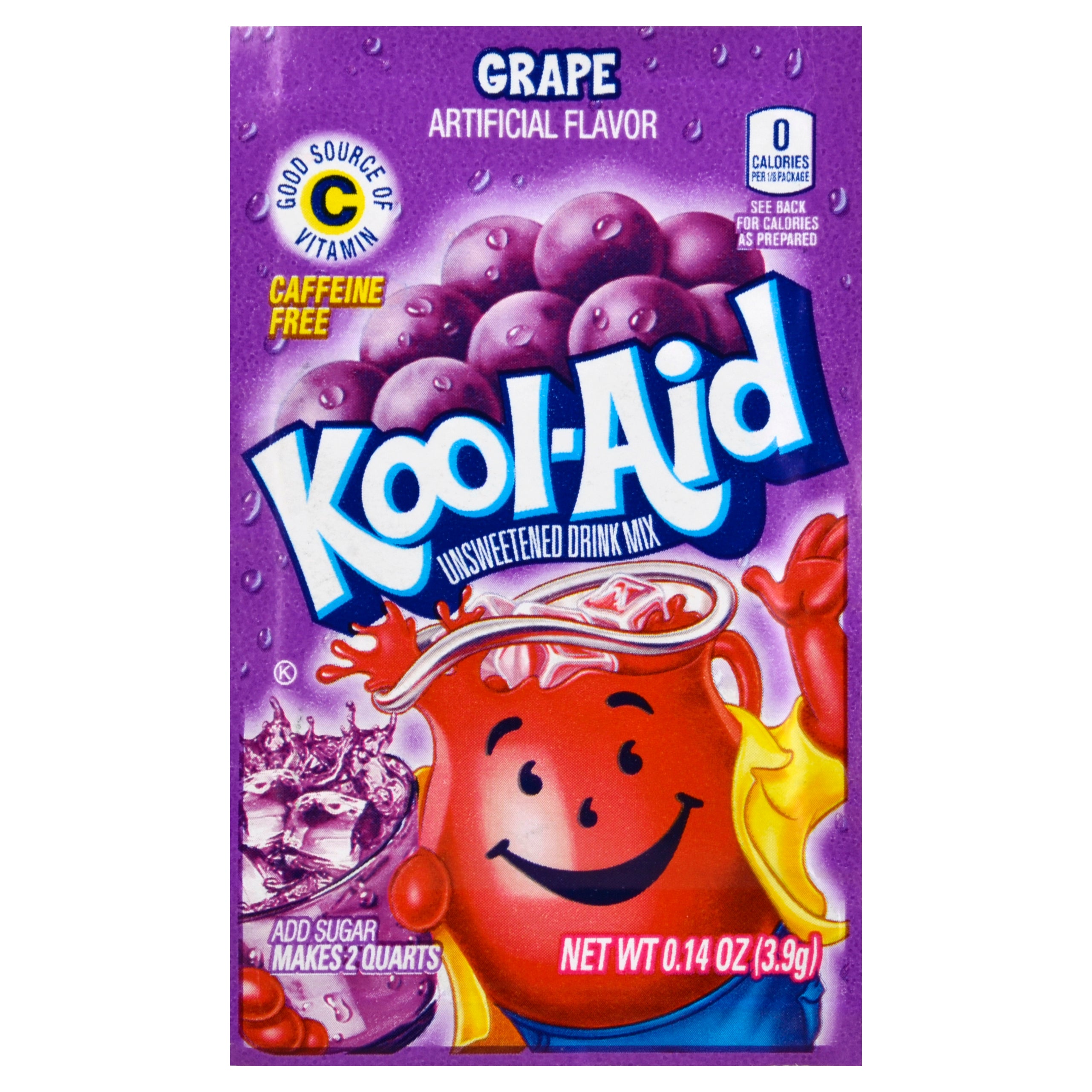 Grapesoda®︎0421 Kool-Aid Kool Aid Grape Beverage-0.14 oz.-192/Case MPN