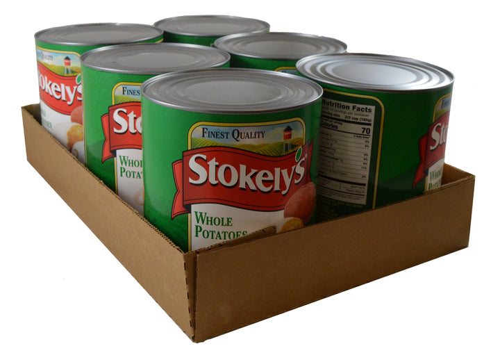 Stokely Potato Stokely White 75 Count-102 oz.-6/Case