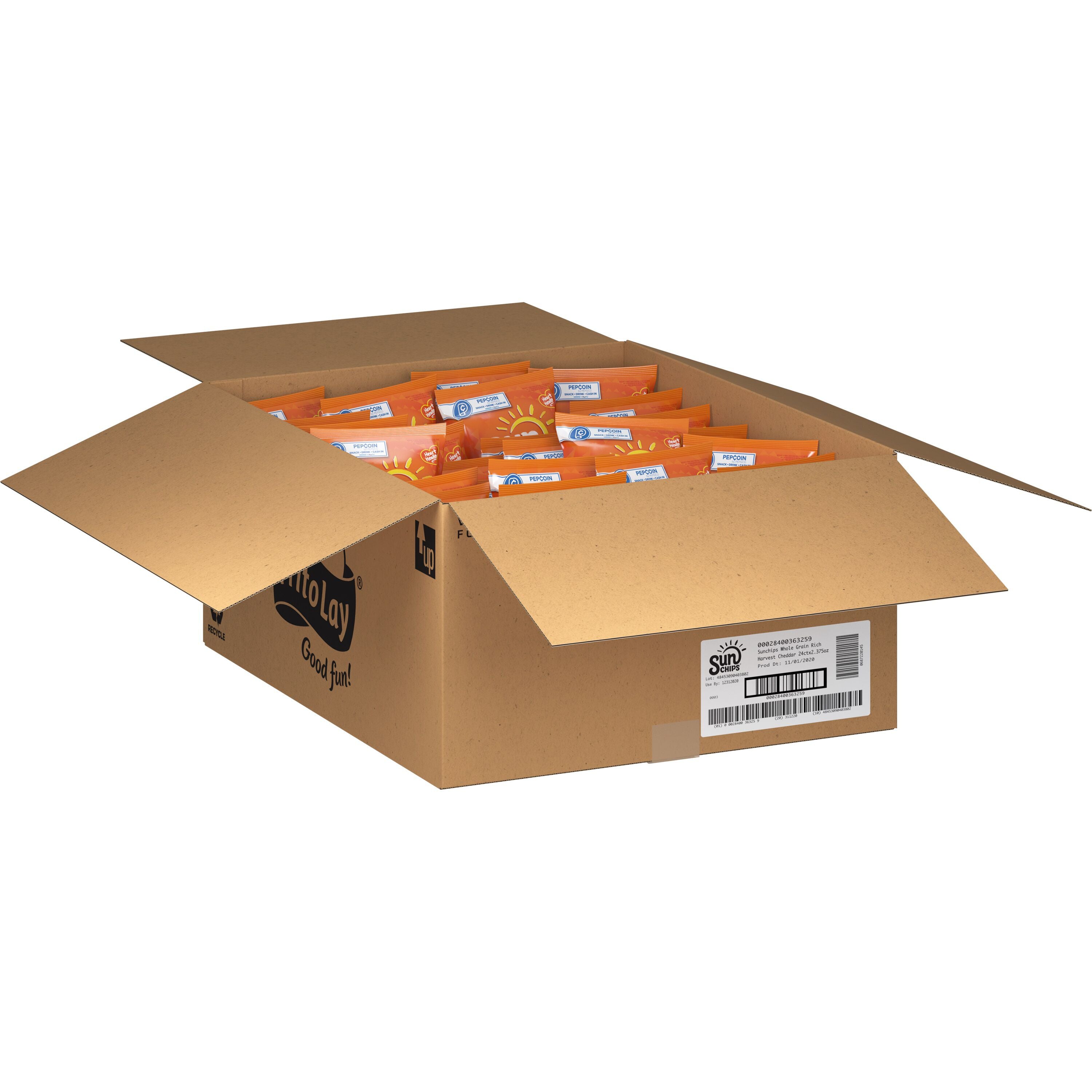 sunchips harvest cheddar multigrain snacks 13 oz