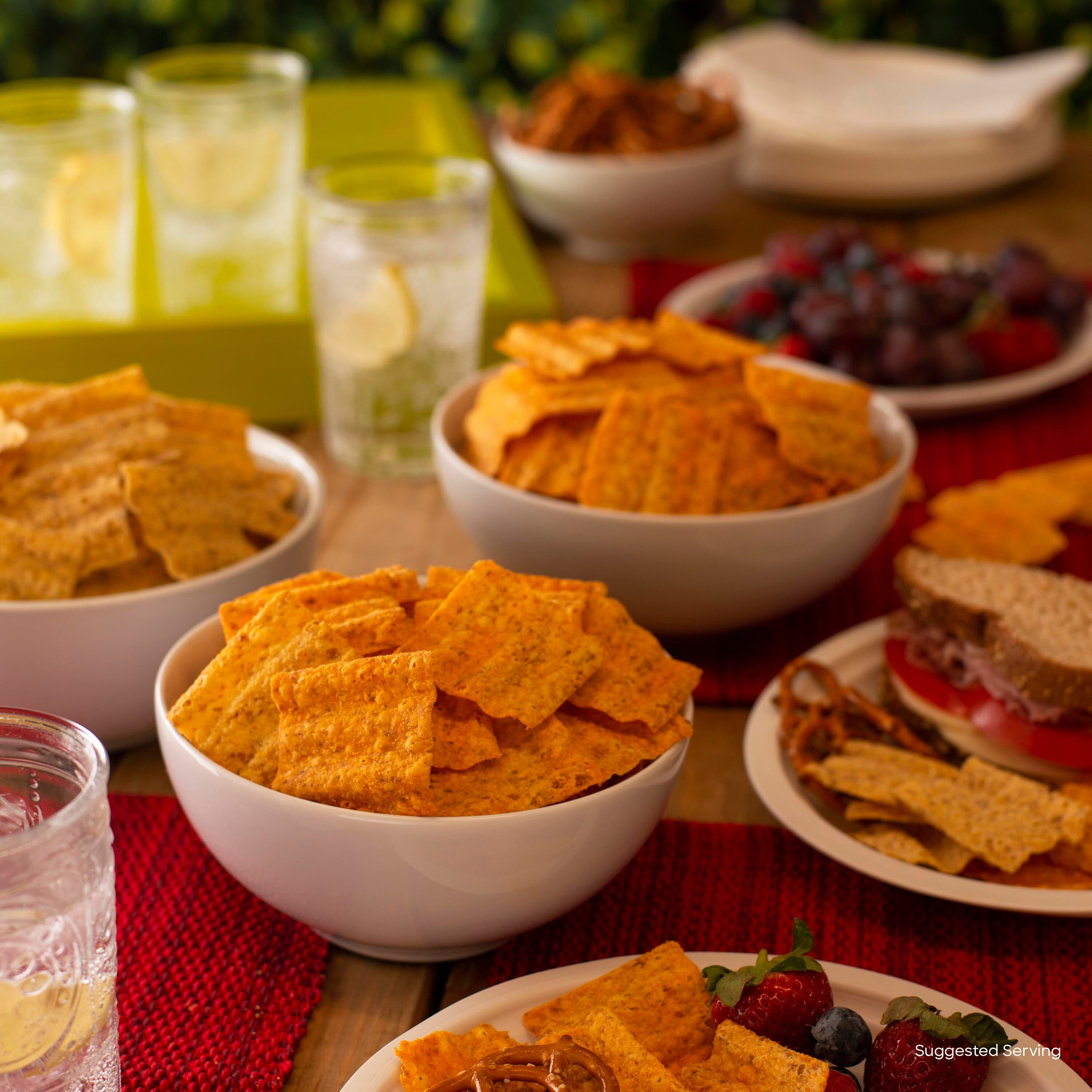 sunchips harvest cheddar multigrain snacks 13 oz