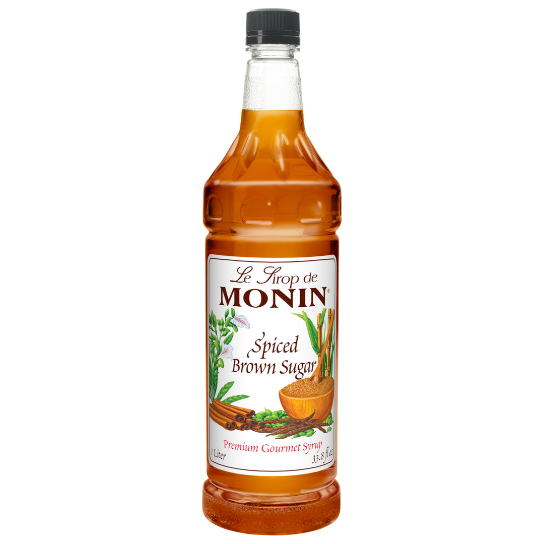 Monin Syrup Spiced Brown Sugar-1 Liter-4/Case