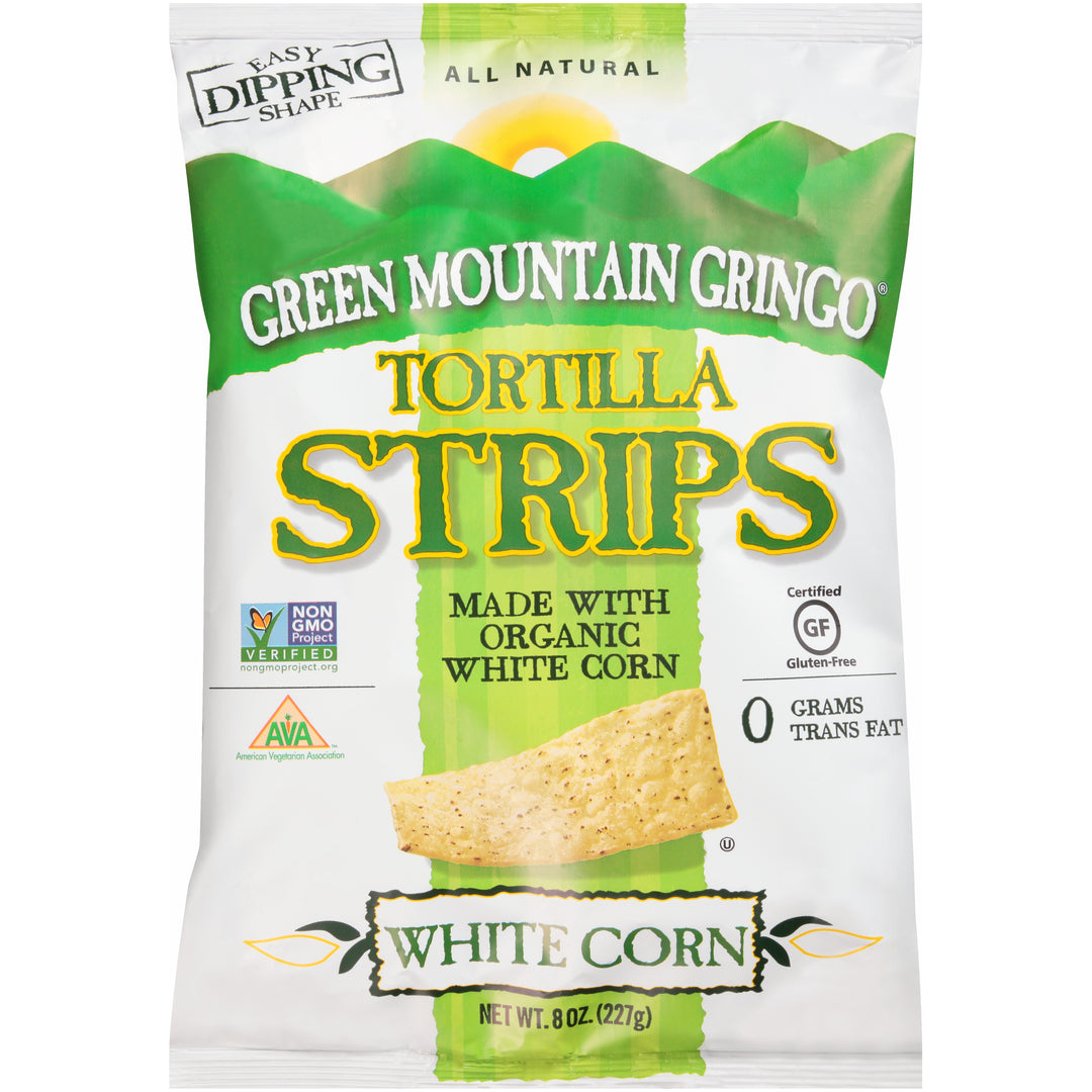 Green Mountain Tortilla Chips Organic White-1 Each-12/Case