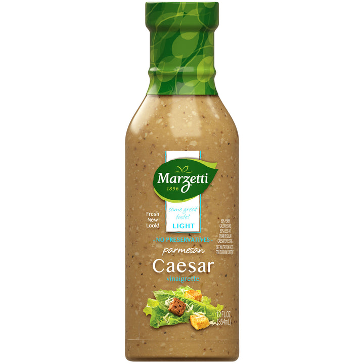 Marzetti Light Caesar Vinaigrette Dressing Bottle-12 fl oz.-6/Case