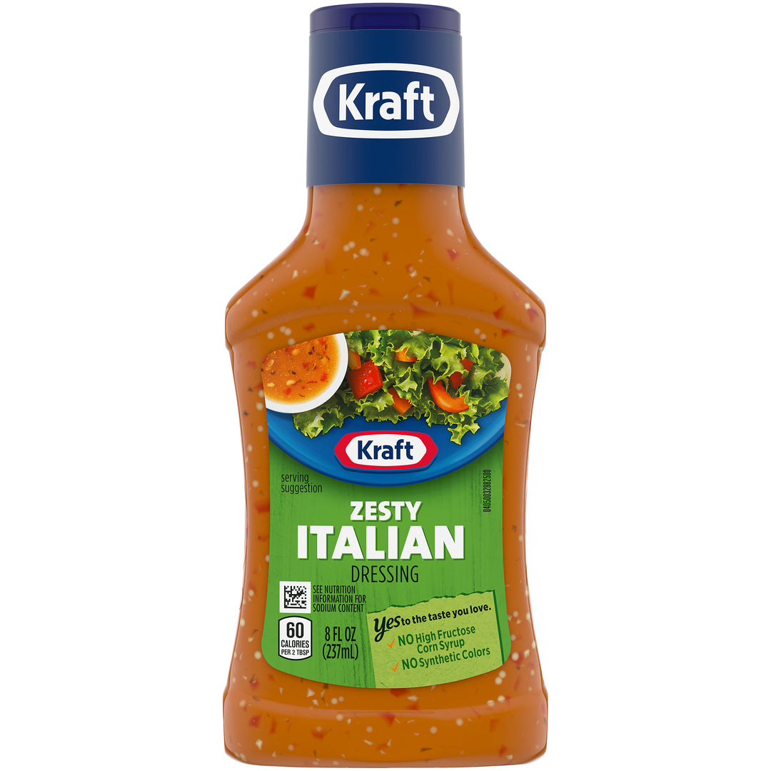 Kraft Italian 8 fl oz. Dressing Bottle-8 fl oz.-9/Case