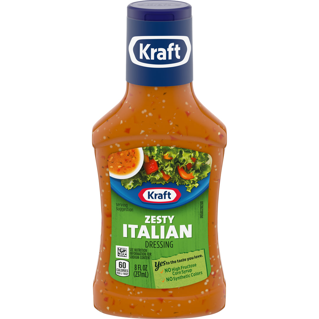 Kraft Italian 8 fl oz. Dressing Bottle-8 fl oz.-9/Case