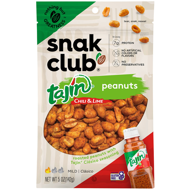 Snak Club Shipper Resealable Tajin Duo-4 oz.-2/Case