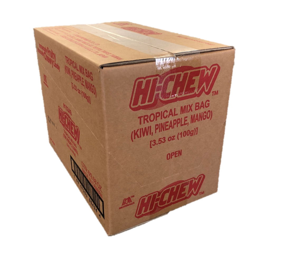 Hi-Chew Tropical Mix Candy Bag-3.53 oz.-6/Case