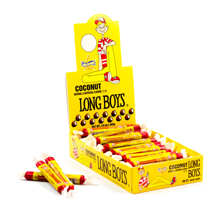 Long Boys Candy Coconut Changemaker-0.39 oz.-48/Box-16/Case
