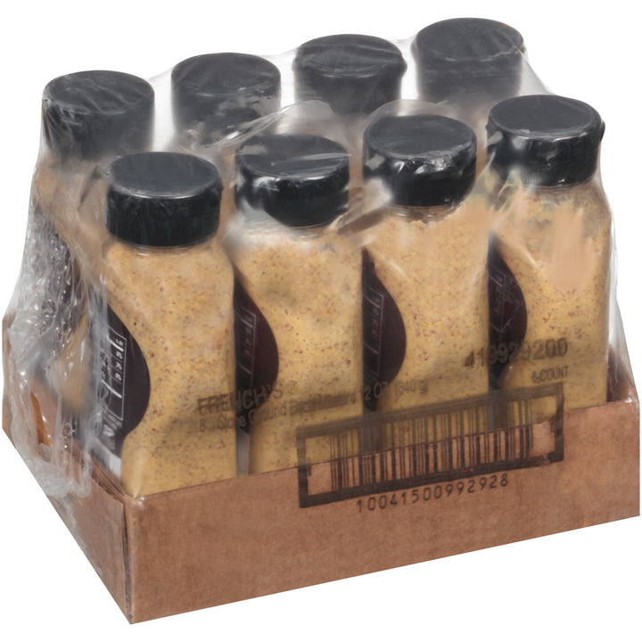 French's Dijon Stone Ground Mustard Bottle-12 oz.-8/Case