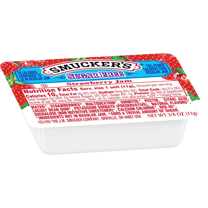 Smucker's Kosher-Sugar Free-Plastic Jelly Cups-0.375 oz.-200/Case