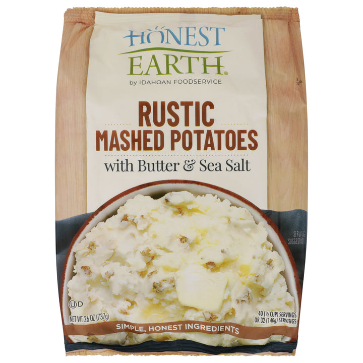 Idahoan Foods Honest Earth Rustic Mashed Potatoes With Butter & Sea Salt-8 Each-8/Case