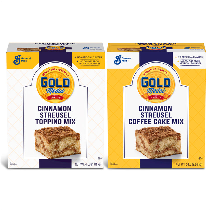 Gold Medal Cinnamon Streusel Coffee Cake Mix-4.66 lb.-8/Case