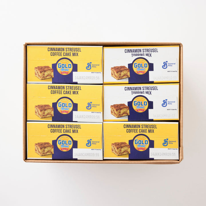 Gold Medal Cinnamon Streusel Coffee Cake Mix-4.66 lb.-8/Case