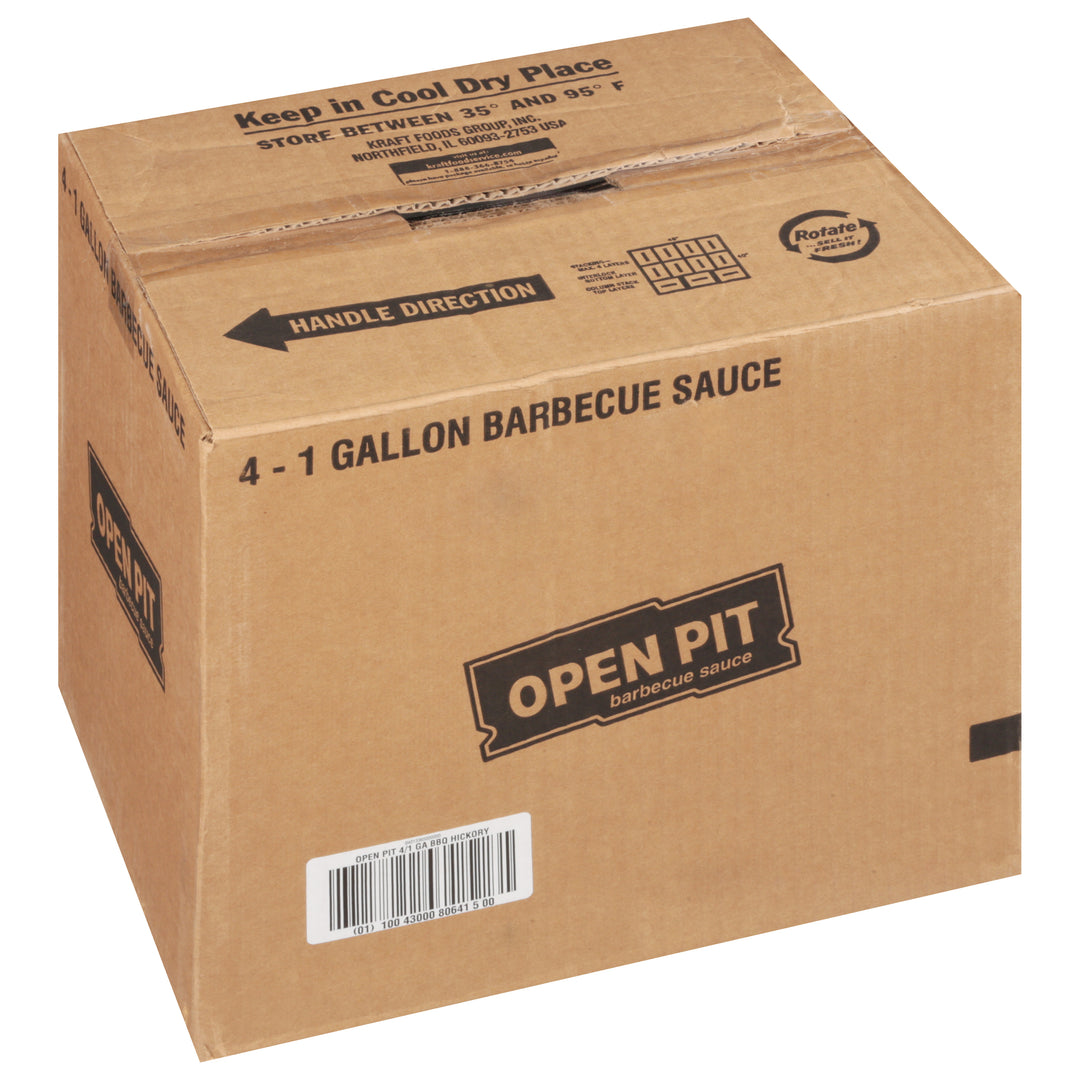 Open Pit Hickory Bbq Sauce Bulk-1 Gallon-4/Case