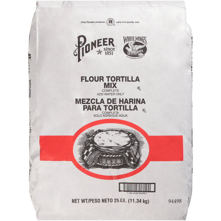 White Wings Flour Tortilla Mix 1/25 Lb.